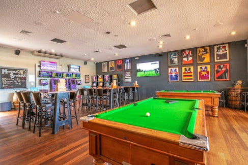 Bar and Billiards at Wanneroo Tavern